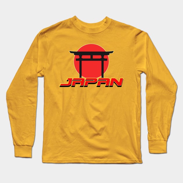 Japan Long Sleeve T-Shirt by VM04